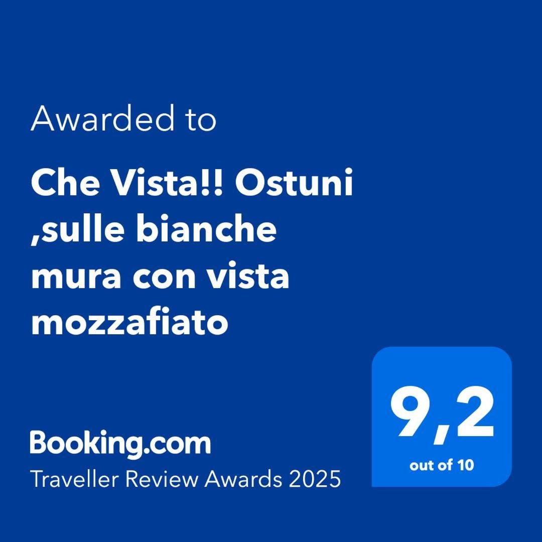 Che Vista!! Ostuni ,Sulle Bianche Mura Con Vista Mozzafiato Kültér fotó